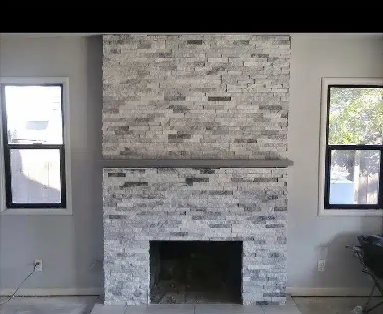 Completed chimney restoration project